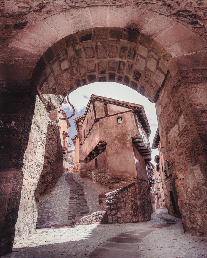Fotografía de las visitas guiadas de Albarracin