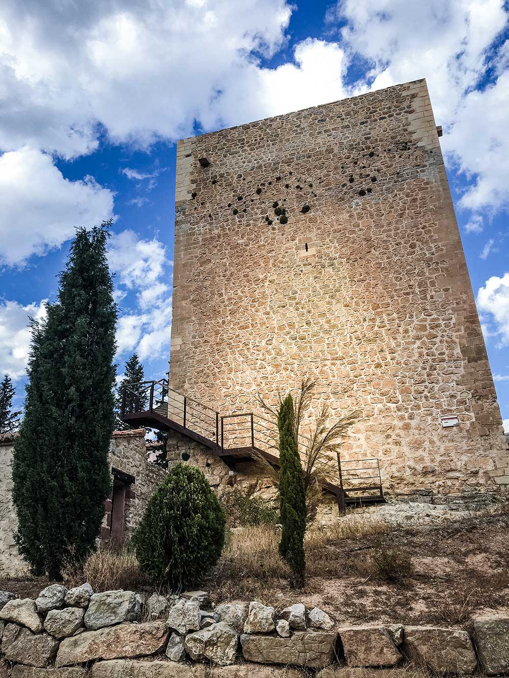 Imagen de la Torre de Doña Blanca en Albarracín